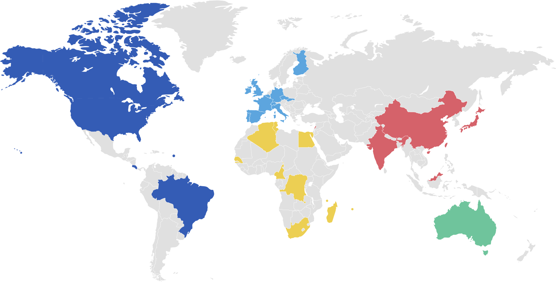 Le LLB autour du monde